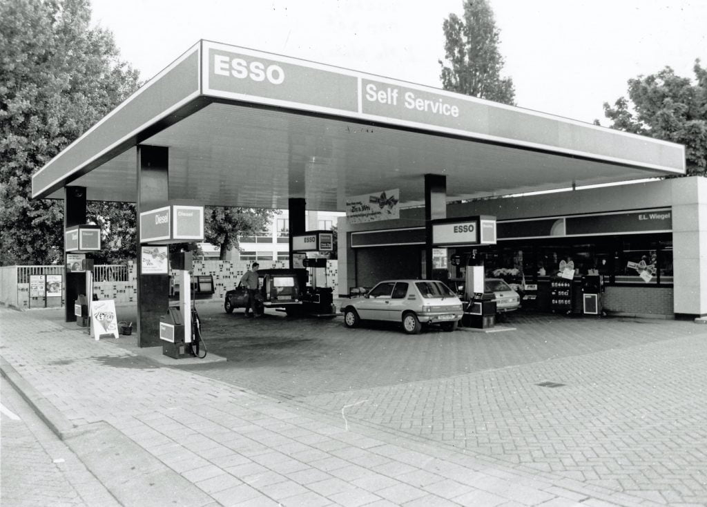 Benzinestation in Uden