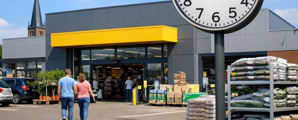 Bouwmarkt in Uden op zondag
